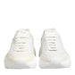 White Leather Daymaster Low Top Sneakers Shoes