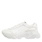 White Leather Daymaster Low Top Sneakers Shoes