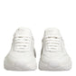 White Leather Daymaster Low Top Sneakers Shoes