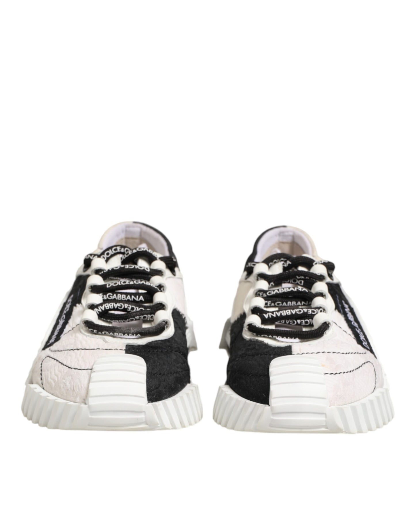 White Black Leather NS1 Sneaker  Shoes