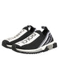 Black Logo Low Top Sorrento Sneakers Shoes