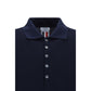 Blue Cotton Polo Shirt