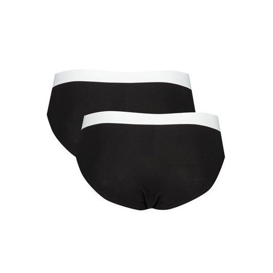 Black Cotton Underwear