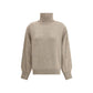 Beige Cashmere Cashmere Sweater
