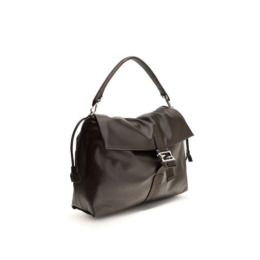 Brown Calf Leather Bos Taurus Shoulder Bag