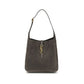Gray Calf Leather Bos Taurus Shoulder Bag
