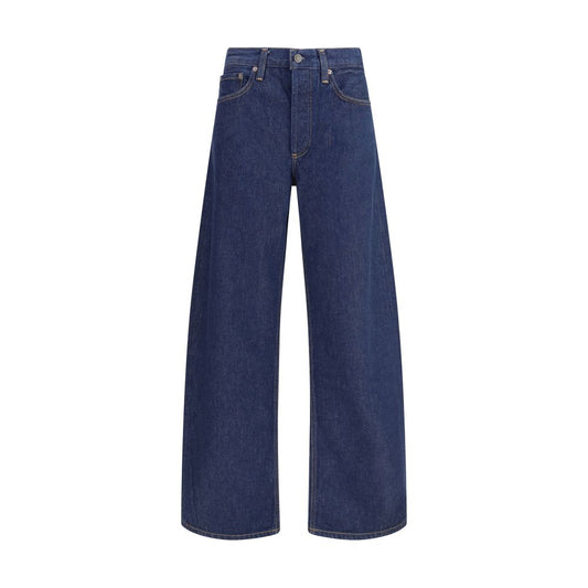 Blue Cotton Jeans Denim