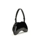Black Polyethylene Shoulder Bag