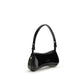 Black Polyethylene Shoulder Bag