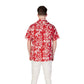 Red Cotton Shortsleeve Shirt