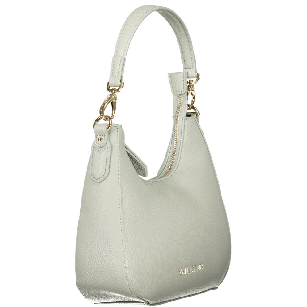 Gray Polyethylene Women Handbag