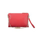 Rosso Polyurethane Women Handbag