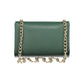 Green Polyethylene Women Handbag