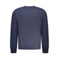 Blue Cotton Men Sweater