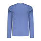 Blue Cotton Men T-Shirt