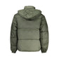 Green Polyester Men Jacket