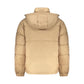 Beige Polyester Mens Jacket