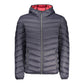 Blue Polyamide Men's Jacket