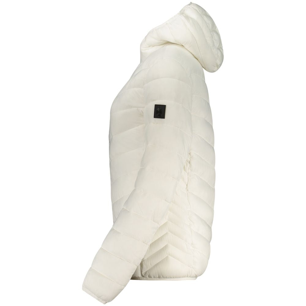 White Polyamide Women Jacket