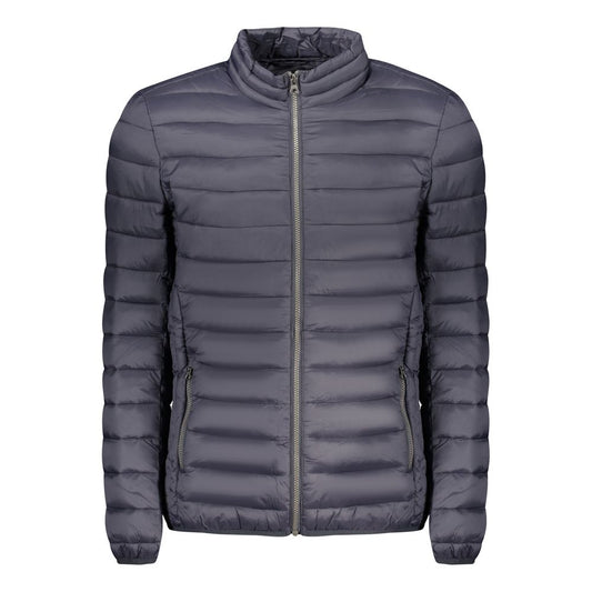 Blue Polyamide Men's Jacket