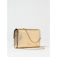 Gold Leather Handbag