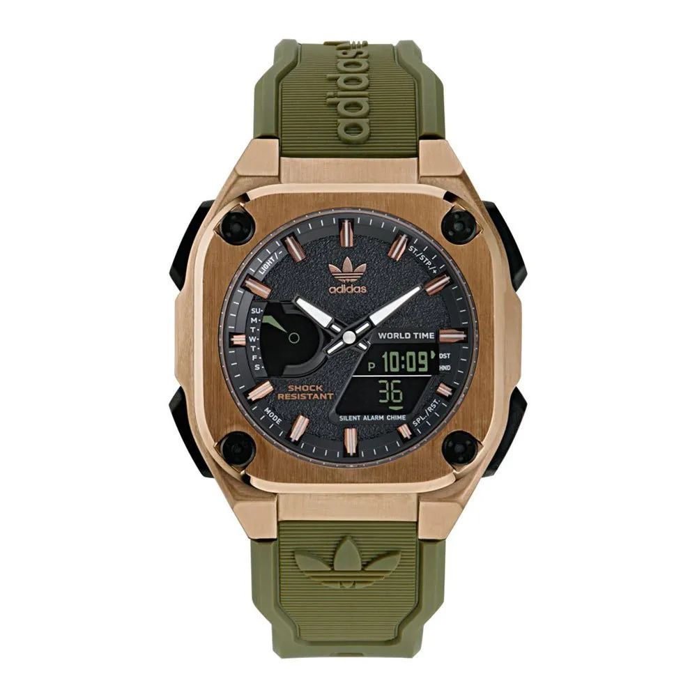 Green Synthetic Sport Watch