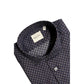 Blue Cotton Men's Slim Fit Shirt
