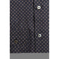 Blue Cotton Men's Slim Fit Shirt