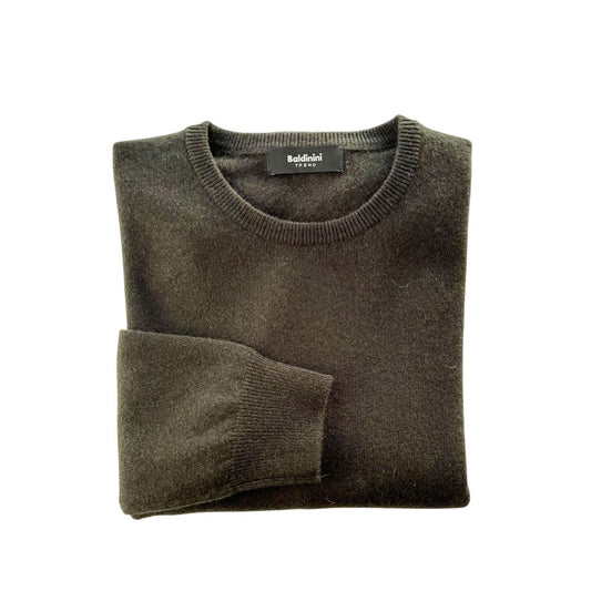 Green Cashmere Men Sweater