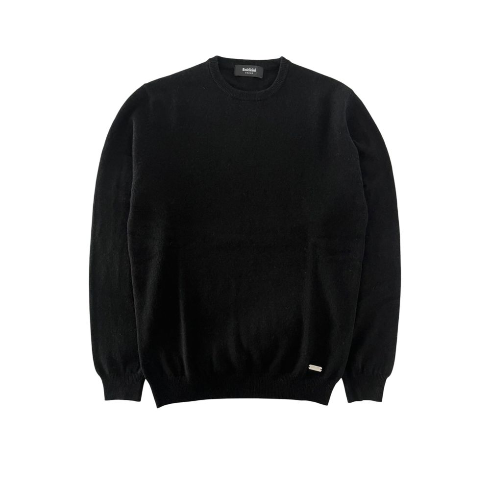 Black Cashmere Men Sweater