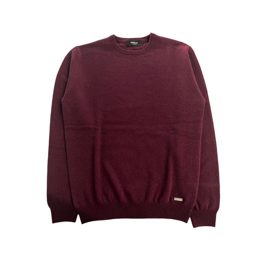 Red Cashmere Men Sweater