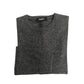 Gray Cashmere Men Sweater