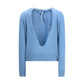 Light Blue Cashmere Sweatshirt