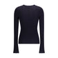 Blue Wool Sweatshirt