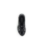 Black Polyethylene Athletic Sneakers