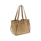 Beige Leather Handbag