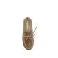 Beige Calf Leather Bos Taurus Slip-On Loafers