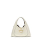White Calf Leather Bos Taurus Shoulder Bag