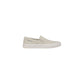 Beige Recycled Cotton Slip-On Loafers