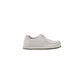 White Leather Slip-On Loafers