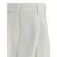 White Cotton Dress Pants
