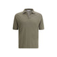 Green Cotton Polo Shirt