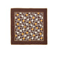 Brown Silk Pocket Square