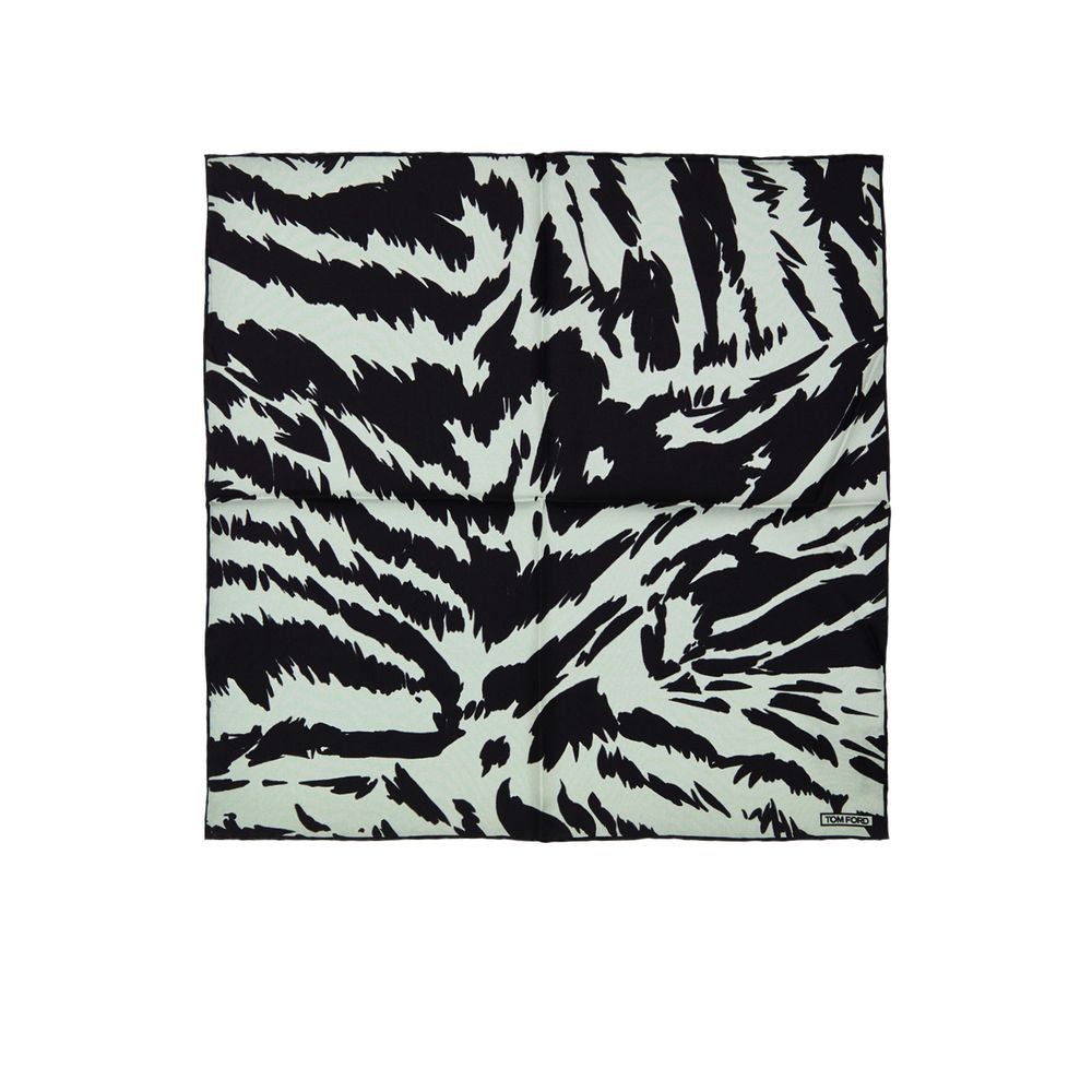 Gray Silk Pocket Square