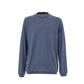 Blue Silk Sweatshirt