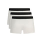 White Cotton Men Boxer Short