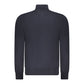 Blue Cotton Men Sweater