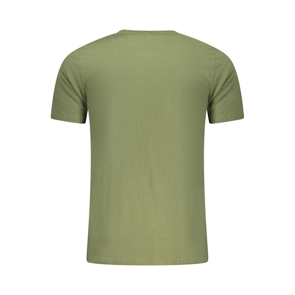 Green Cotton Men Underwear Shirt
