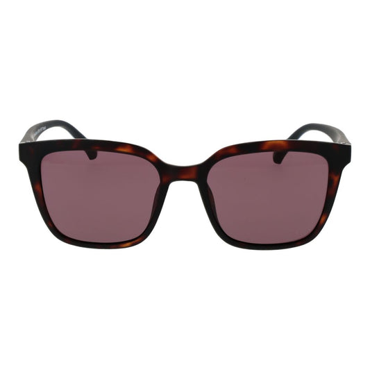 Brown Stainless Steel Sunglasses