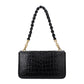 Black Leather Shoulder Bag